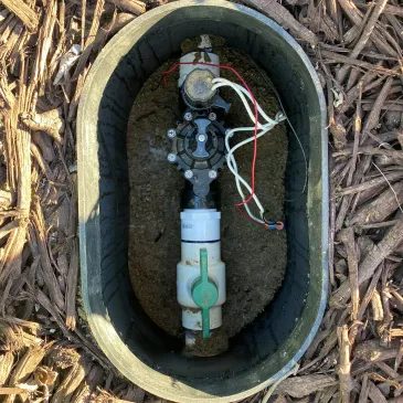 Automatic sprinkler valve replacement